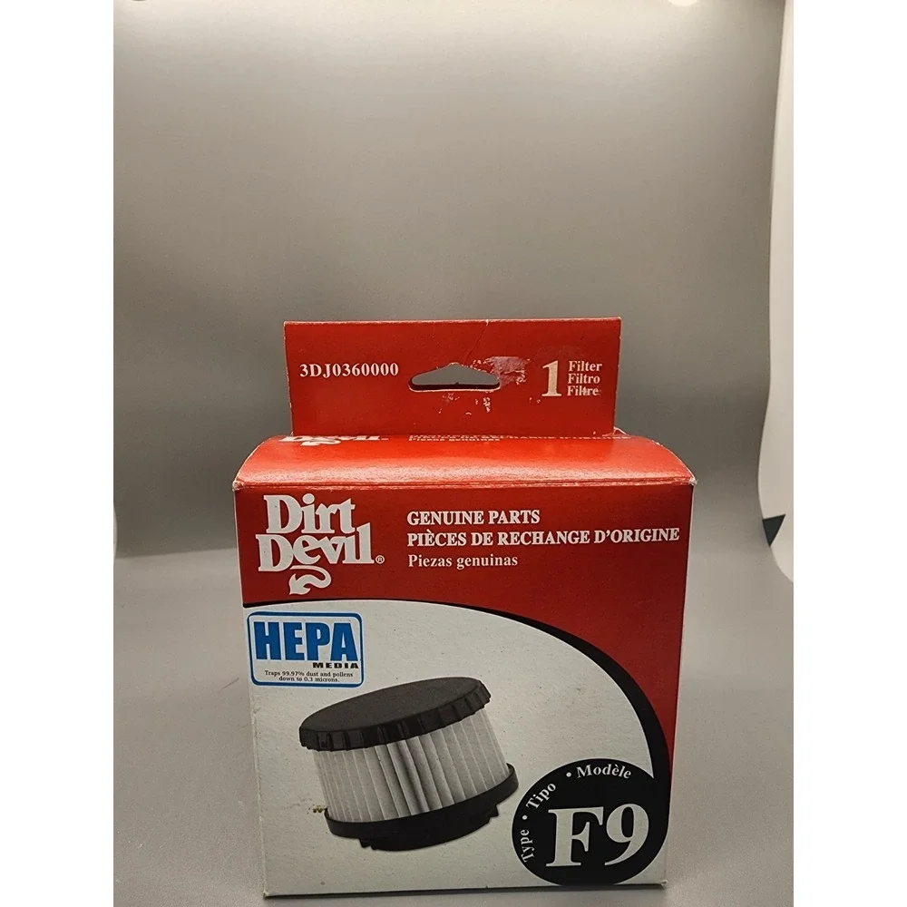 Dirt Devil Genuine F( Hepa Filter 3DJ0360000 (2) for Classic Hand Vac